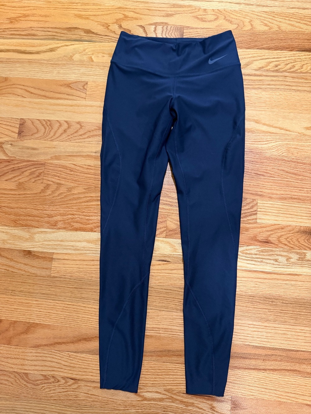 Nike Dri-FIT Women’s Navy High Rise Full Length Leggings XS